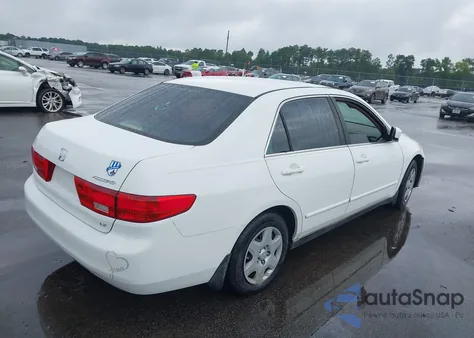 2005 Honda Accord 2.4 Lx from USA, damaged, VIN 1HGCM56485A115991